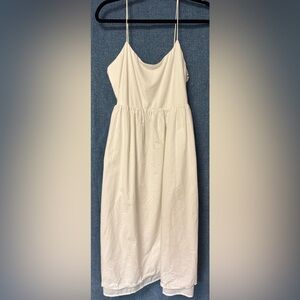 Forever 21 tank top stretchy dress- white.